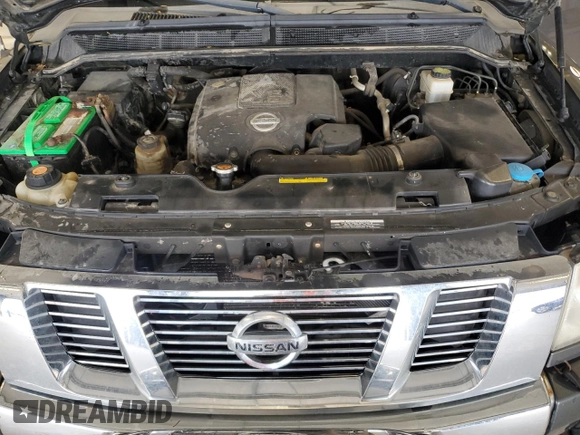 2012 Nissan Titan SL with VIN 1N6BA0ECXCN300562, listed as a Copart auction lot 58244125 with 131,595 mi miles and Salvage title. Bid and sale history available at DreamBid. Image 12.