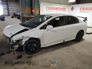 2009 Honda Civic LX z VIN 1HGFA16519L018469, wystawiony jako Copart lot #56503815 z przebiegiem 164 128 mil mil oraz Szkoda całkowita • Salvage title. Historia ofert i sprzedaży dostępna na DreamBid. Obrazek 1.