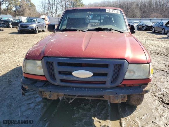 2006 Ford Ranger XL with VIN 1FTYR14U66PA40787, listed as a Copart auction lot 46132715 with 243671 miles and Clean Title. Bid and sale history available at carsss.com. Image 5.