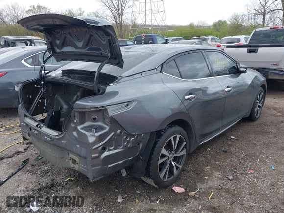 2017 Nissan Maxima SV with VIN 1N4AA6AP4HC405794, listed as a IAAI auction lot 41994632 with 143,153 mi miles and . Bid and sale history available at DreamBid. Image 4.