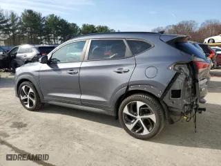 2016 Hyundai Tucson Limited with VIN KM8J3CA20GU203899, listed as a Copart auction lot 50232195 with 91,585 mi miles and Salvage Title. Bid and sale history available at carsss.com. Image 2.