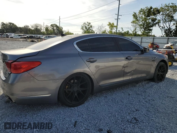 2015 Kia K900 Luxury z VIN KNALW4D46F6019798, wystawiony jako Copart lot #53734435 z przebiegiem 97 467 mil mil oraz Szkoda całkowita • Salvage title. Historia ofert i sprzedaży dostępna na DreamBid. Obrazek 3.