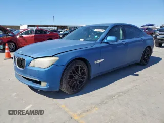 2012 BMW 7 Series 750Li with VIN WBAKB8C55CC963274, listed as a Copart auction lot 47460725 with 165,453 mi miles and Clean Title. Bid and sale history available at carsss.com. Image 1.