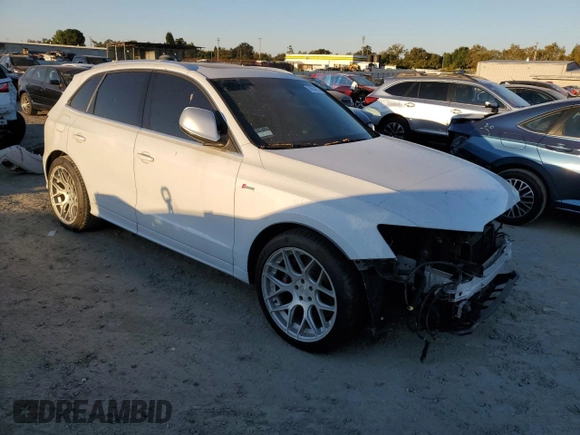 2014 Audi SQ5 with VIN WA1VGBFP2EA087705, listed as a Copart auction lot 74554954 with 178,521 mi miles and Clean Title. Bid and sale history available at DreamBid. Image 4.