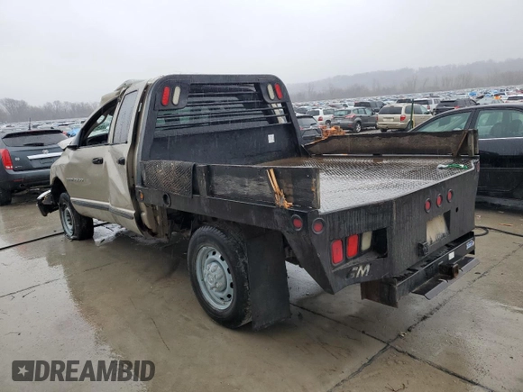 2003 Dodge Ram 2500 ST with VIN 3D7KU28C03G790638, listed as a Copart auction lot 43267515 with 198,918 mi miles and Non Repairable. Bid and sale history available at carsss.com. Image 2.