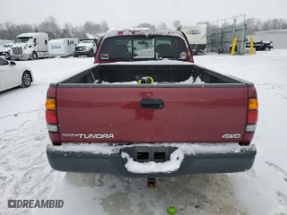 2002 Toyota Tundra SR5 with VIN 5TBBT44162S270417, listed as a Copart auction lot 45382645 with 185,437 mi miles and Salvage Title. Bid and sale history available at carsss.com. Image 6.