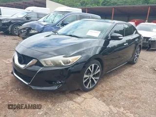 2017 Nissan Maxima S with VIN 1N4AA6AP4HC379097, listed as a IAAI auction lot 42625927 with 185,292 mi miles and . Bid and sale history available at DreamBid. Image 2.