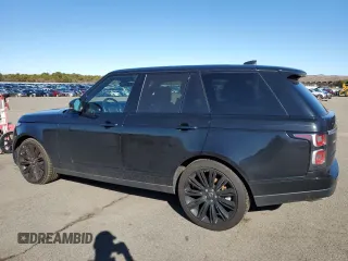2020 Land Rover Range Rover HSE with VIN SALGS2RU3LA400233, listed as a Copart auction lot 47817755 with 50,611 mi miles and Non Repairable. Bid and sale history available at DreamBid. Image 2.