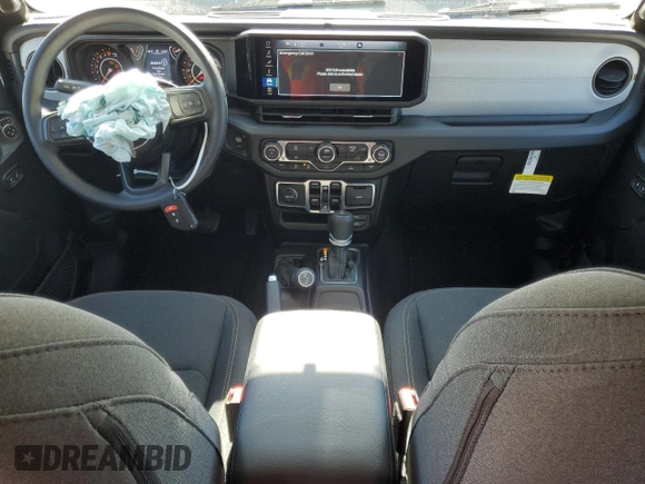 2025 Jeep Gladiator Willys с VIN 1C6PJTAG5SL503007, выставлен на аукционе Copart как лот 43960545 с пробегом 673 миль миль и Списание • Salvage title. История ставок и продаж доступна на DreamBid. Изображение 8.