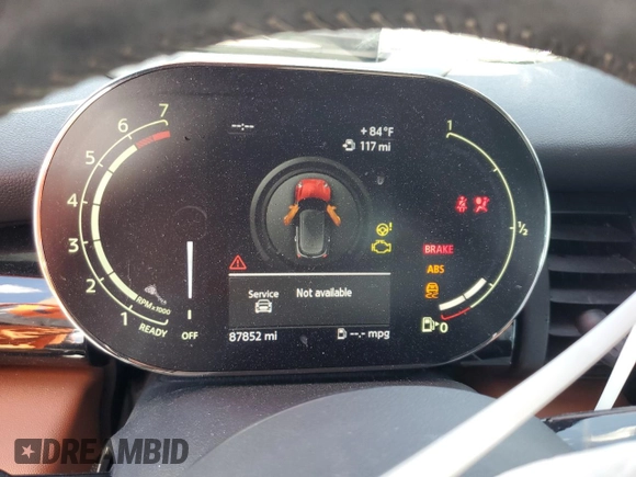 2021 MINI Hardtop 4 Door Cooper S with VIN WMWXU9C07M2P36203, listed as a Copart auction lot 50812605 with 87,852 mi miles and Non repairable. Bid and sale history available at DreamBid. Image 9.