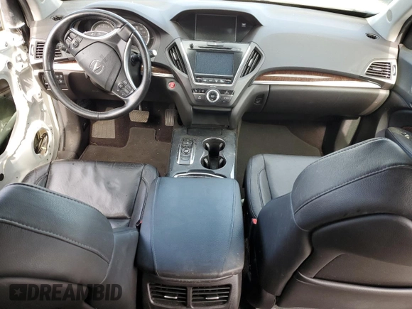2020 Acura MDX with VIN 5J8YD4H33LL002682, listed as a Copart auction lot 47778055 with 0 mi miles and Salvage Title. Bid and sale history available at carsss.com. Image 8.