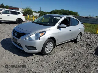 2016 Nissan Versa S Plus with VIN 3N1CN7AP1GL874067, listed as a Copart auction lot 52556195 with 60,828 mi miles and Salvage title. Bid and sale history available at DreamBid. Image 1.