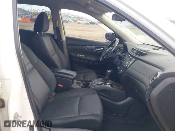 2017 Nissan Rogue S with VIN JN8AT2MVXHW017964, listed as a IAAI auction lot 41869965 with 123,544 mi miles and . Bid and sale history available at DreamBid. Image 5.