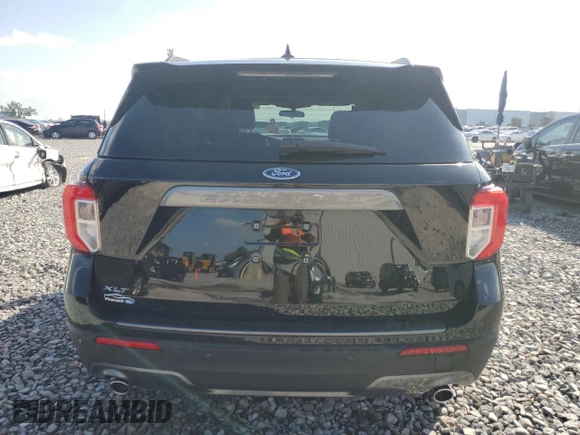 2024 Ford Explorer XLT with VIN 1FMSK7DH6RGA59839, listed as a Copart auction lot 48319795 with 12,070 mi miles and Salvage Title. Bid and sale history available at carsss.com. Image 6.