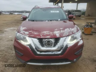 2020 Nissan Rogue SV with VIN 5N1AT2MT4LC815487, listed as a Copart auction lot 46186565 with 67,345 mi miles and Salvage Title. Bid and sale history available at carsss.com. Image 5.