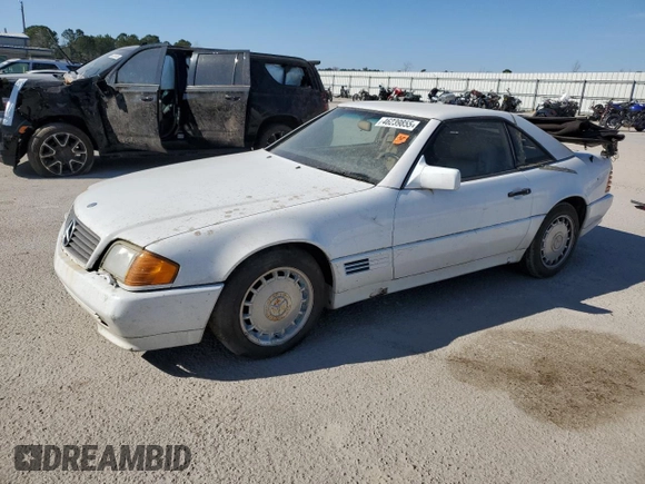 1991 Mercedes-Benz 500 z VIN WDBFA66E8MF020155, wystawiony jako Copart lot #46239855 z przebiegiem Nie podano mil oraz Tytuł czysty. Historia ofert i sprzedaży dostępna na DreamBid. Obrazek 1.