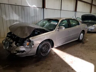 2003 Buick LeSabre Custom with VIN 1G4HP52K434157601, listed as a Copart auction lot 52306985 with 142,907 mi miles and Salvage Title. Bid and sale history available at carsss.com. Image 1.