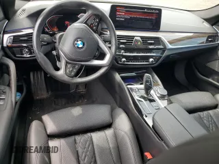 2021 BMW 5 Series 530i xDrive с VIN WBA13BJ01MCF54660, выставлен на аукционе Copart как лот 59411655 с пробегом 90 414 миль миль и Списание • Salvage title. История ставок и продаж доступна на DreamBid. Изображение 8.