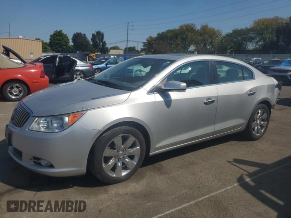 2013 Buick LaCrosse Leather with VIN 1G4GC5E38DF150331, listed as a Copart auction lot 71027754 with 126,874 mi miles and Salvage Title. Bid and sale history available at DreamBid. Image 1.