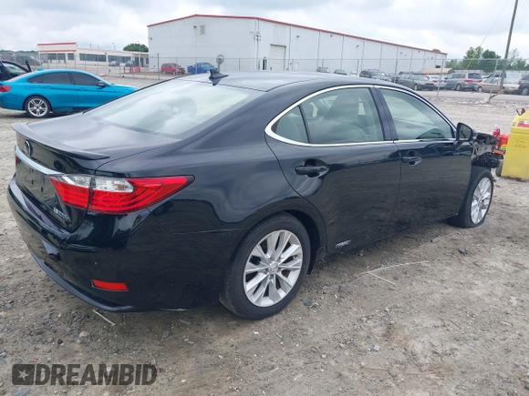 2014 Lexus ES 300h with VIN JTHBW1GGXE2074004, listed as a IAAI auction lot 42206490 with 79,725 mi miles and . Bid and sale history available at DreamBid. Image 4.
