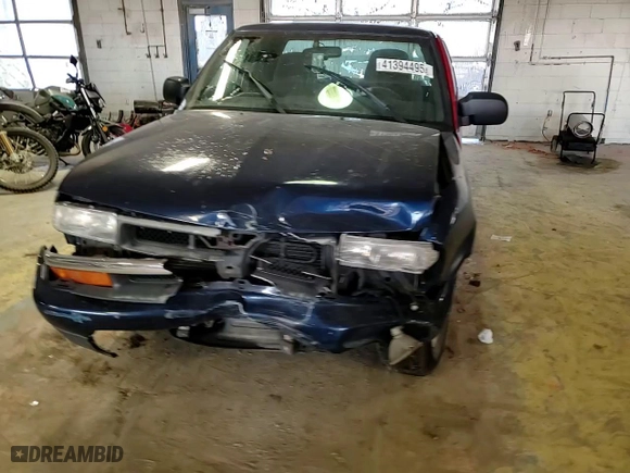 2001 Chevrolet S-10 with VIN 1GCCS195518142486, listed as a Copart auction lot 47728585 with 0 mi miles and Non Repairable. Bid and sale history available at carsss.com. Image 11.