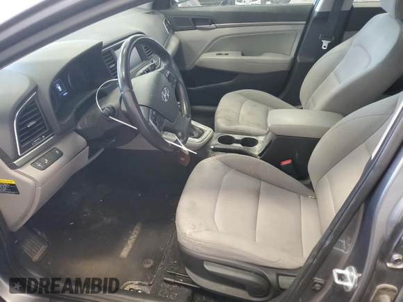 2018 Hyundai Elantra SEL with VIN 5NPD84LF4JH321822, listed as a Copart auction lot 56046775 with 106,009 mi miles and Clean Title. Bid and sale history available at DreamBid. Image 7.