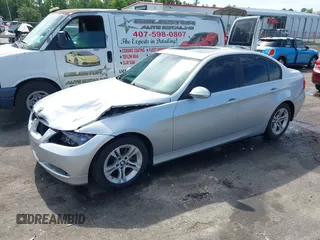 2008 BMW 3 Series 328i with VIN WBAVA37558NL53299, listed as a IAAI auction lot 42706194 with 152,504 mi miles and . Bid and sale history available at DreamBid. Image 17.
