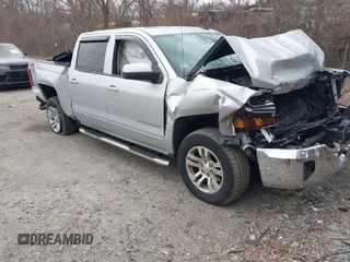 2016 Chevrolet Silverado 1500 LT with VIN 3GCUKREC7GG281402, listed as a IAAI auction lot 41724111 with 1 mi miles. Bid and sale history available at carsss.com. Image 1.
