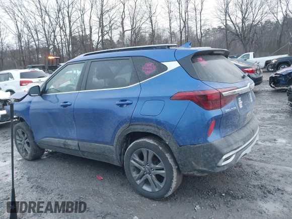 2021 Kia Seltos S with VIN KNDEU2AA5M7045302, listed as a IAAI auction lot 41221708 with 72,592 mi miles and . Bid and sale history available at DreamBid. Image 14.