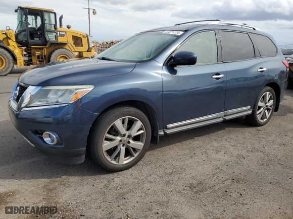 2015 Nissan Pathfinder SL with VIN 5N1AR2MM3FC615082, listed as a Copart auction lot 87271224 with 92,313 mi miles and Clean Title. Bid and sale history available at carsss.com. Image 1.