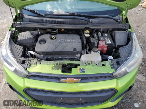 2016 Chevrolet Spark LS with VIN KL8CB6SA7GC573317, listed as a Copart auction lot 52613455 with 119,537 mi miles and Salvage Title. Bid and sale history available at carsss.com. Image 11.