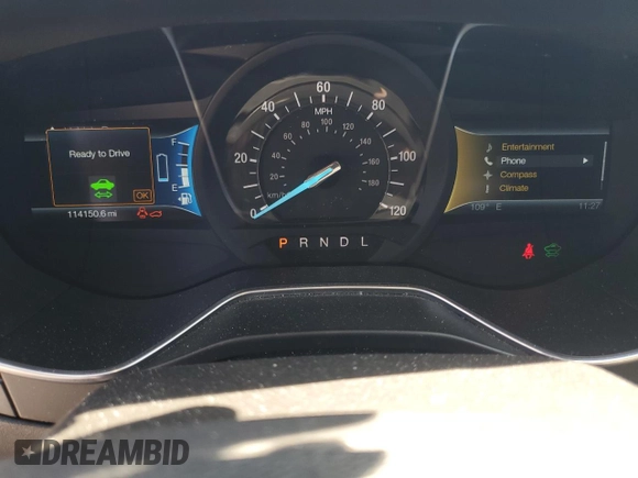 2014 Ford Fusion SE Hybrid with VIN 3FA6P0LU3ER306739, listed as a Copart auction lot 69887454 with 114,150 mi miles and Salvage title. Bid and sale history available at DreamBid. Image 9.