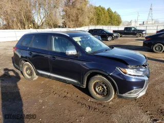 2016 Mitsubishi Outlander SE with VIN JA4JZ3AX8GZ603866, listed as a Copart auction lot 51934545 with 159,491 mi miles and Salvage Title. Bid and sale history available at carsss.com. Image 4.