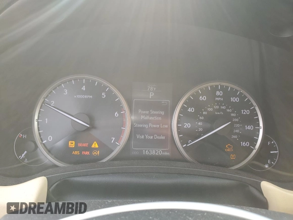 2017 Lexus NX 200t with VIN JTJYARBZ3H2058732, listed as a Copart auction lot 50408115 with 163,820 mi miles and Salvage title. Bid and sale history available at DreamBid. Image 9.