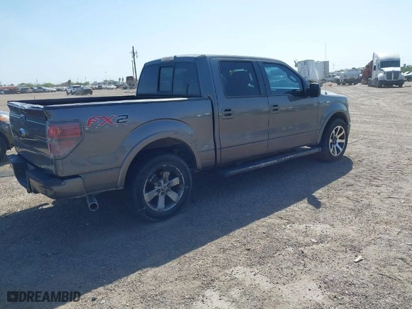 2013 Ford F-150 XL with VIN 1FTFW1CF5DKE02203, listed as a IAAI auction lot 41804409 with 340,100 mi miles. Bid and sale history available at carsss.com. Image 4.