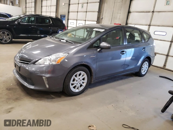 2012 Toyota Prius Two z VIN JTDZN3EUXC3029952, wystawiony jako Copart lot #53706685 z przebiegiem 162 487 mil mil oraz Nie do naprawy • Non repairable. Historia ofert i sprzedaży dostępna na DreamBid. Obrazek 1.