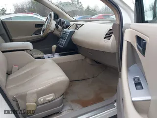 2004 Nissan Murano SL with VIN JN8AZ08T04W225874, listed as a IAAI auction lot 41585756 with 214,853 mi miles. Bid and sale history available at carsss.com. Image 5.