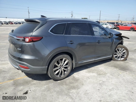 2016 Mazda CX-9 Signature with VIN JM3TCBEYXG0125801, listed as a Copart auction lot 53251754 with 0 mi miles and Salvage Title. Bid and sale history available at carsss.com. Image 3.