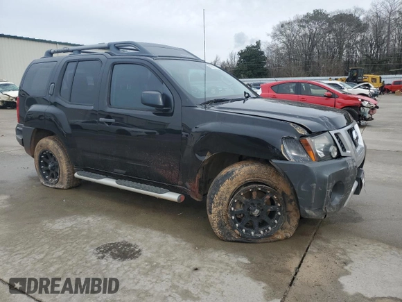 2015 Nissan Xterra S with VIN 5N1AN0NU1FN658659, listed as a Copart auction lot 41862315 with 95,944 mi miles and Salvage Title. Bid and sale history available at DreamBid. Image 4.