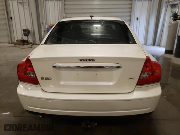 2005 Volvo S80 with VIN YV1TH592151395003, listed as a Copart auction lot 77357464 with 151,091 mi miles and Salvage Title. Bid and sale history available at carsss.com. Image 6.