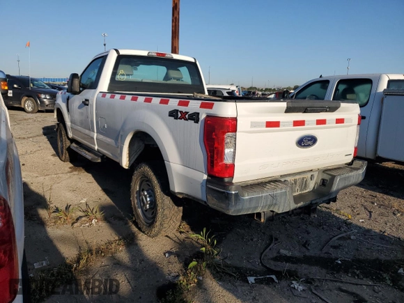 2017 Ford Super Duty F-250 SRW XLT with VIN 1FTBF2B60HEB57207, listed as a Copart auction lot 70478964 with 72,175 mi miles and Salvage Title. Bid and sale history available at carsss.com. Image 2.