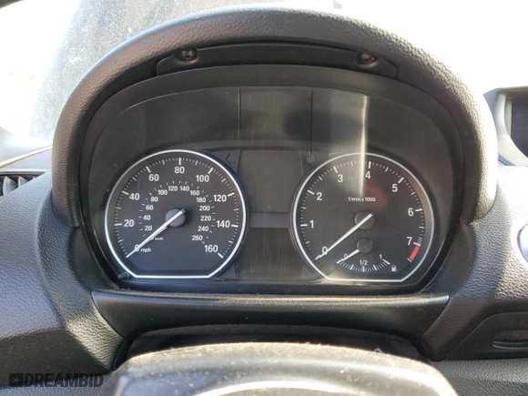 2010 BMW 1 Series 128i with VIN WBAUN1C58AVH82133, listed as a Copart auction lot 63510573 with 0 mi miles and Salvage Title. Bid and sale history available at carsss.com. Image 9.