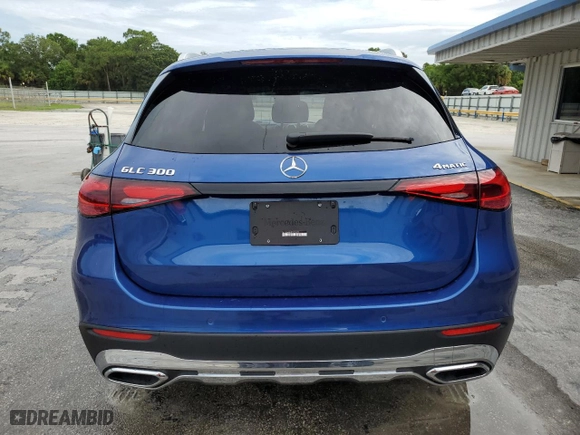 2023 Mercedes-Benz GLC with VIN W1NKM4HB4PU025179, listed as a Copart auction lot 63066364 with 5,505 mi miles and Non Repairable. Bid and sale history available at carsss.com. Image 6.