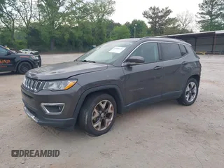 2020 Jeep Compass Limited with VIN 3C4NJCCB0LT128635, listed as a IAAI auction lot 42085121 with 166,511 mi miles and . Bid and sale history available at DreamBid. Image 19.