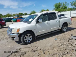 2004 Nissan Titan LE with VIN 1N6AA07AX4N534127, listed as a IAAI auction lot 42048092 with Not Provided miles. Bid and sale history available at carsss.com. Image 2.