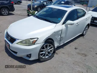 2012 Lexus IS 250 with VIN JTHCF5C25C5057872, listed as a IAAI auction lot 42591321 with 148,672 mi miles and . Bid and sale history available at DreamBid. Image 6.