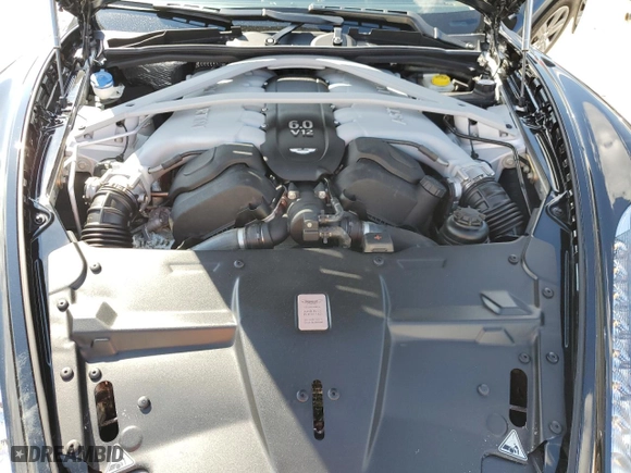 2015 Aston Martin DB9 with VIN SCFFDAFM3FGB16585, listed as a Copart auction lot 76159354 with 0 mi miles and Salvage Title. Bid and sale history available at carsss.com. Image 11.