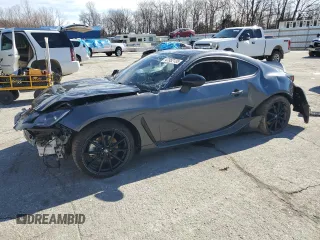 2023 Toyota GR86 Premium with VIN JF1ZNBF10P8761956, listed as a Copart auction lot 47952135 with 15,300 mi miles and Salvage Title. Bid and sale history available at carsss.com. Image 1.