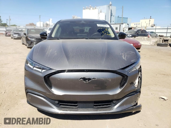 2021 Ford Mustang Mach-E Premium with VIN 3FMTK3SUXMMA27715, listed as a Copart auction lot 69832034 with 69,250 mi miles and Salvage Title. Bid and sale history available at DreamBid. Image 5.