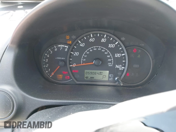 2020 Mitsubishi Mirage LE with VIN ML32A5HJ8LH002281, listed as a IAAI auction lot 42321313 with 59,064 mi miles and . Bid and sale history available at DreamBid. Image 7.